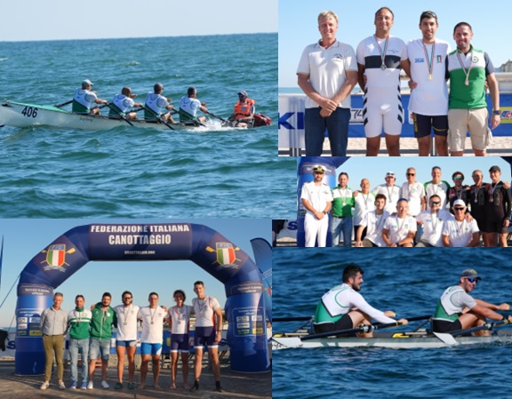 Canottaggio: Grandi risultati ai Campionati Italiani di Coastal Rowing!!🥈🥈🥉🇮🇹☘️👍🏻